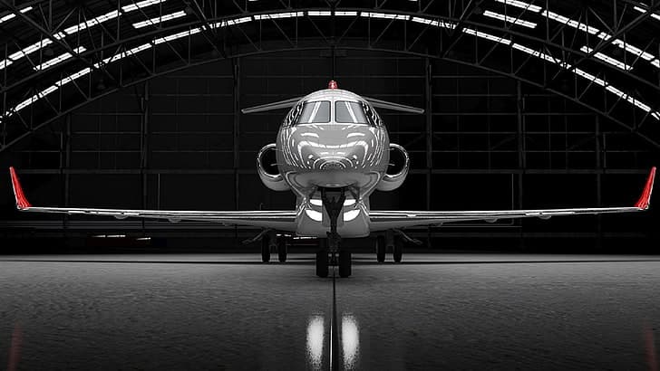 Boldman Premium Private Jet in Hangar